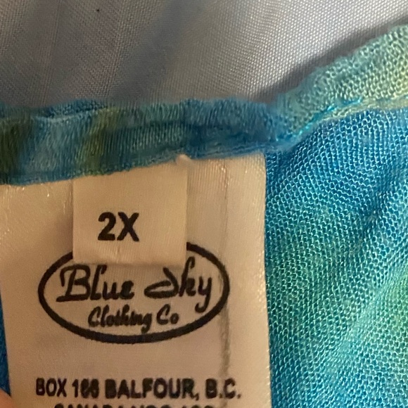 Plus Size 2X beach cover - Picture 3 of 3